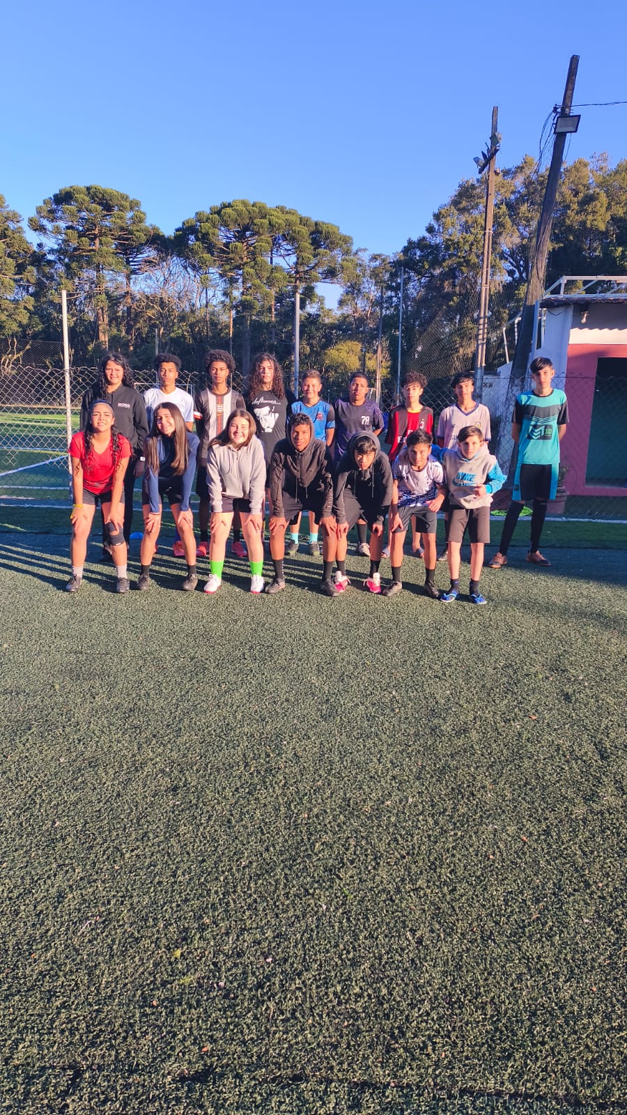 treino dia 13 de julho